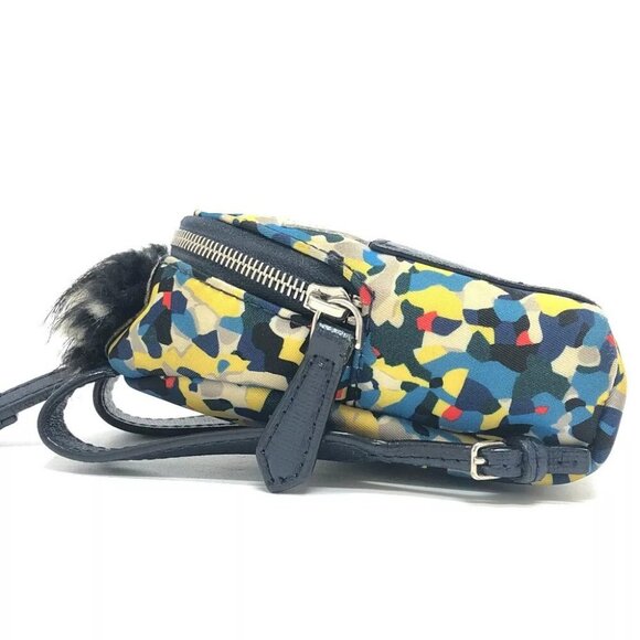 FENDI 7AR432 monster Backpack Key Holder blue/Multicolore - Picture 9 of 11
